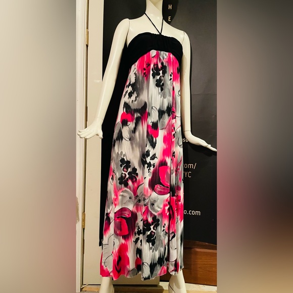 Sirens Maxi Dress Sz L - Picture 4 of 6